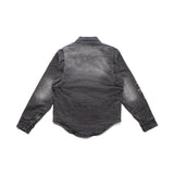 Burnout Shirt Jacket