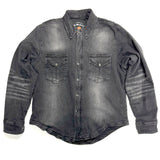 Burnout Shirt Jacket