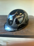 Ventu lids x FiveBall x Vicious cycles jockey helmet.