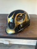 Ventu lids x FiveBall x Vicious cycles jockey helmet.