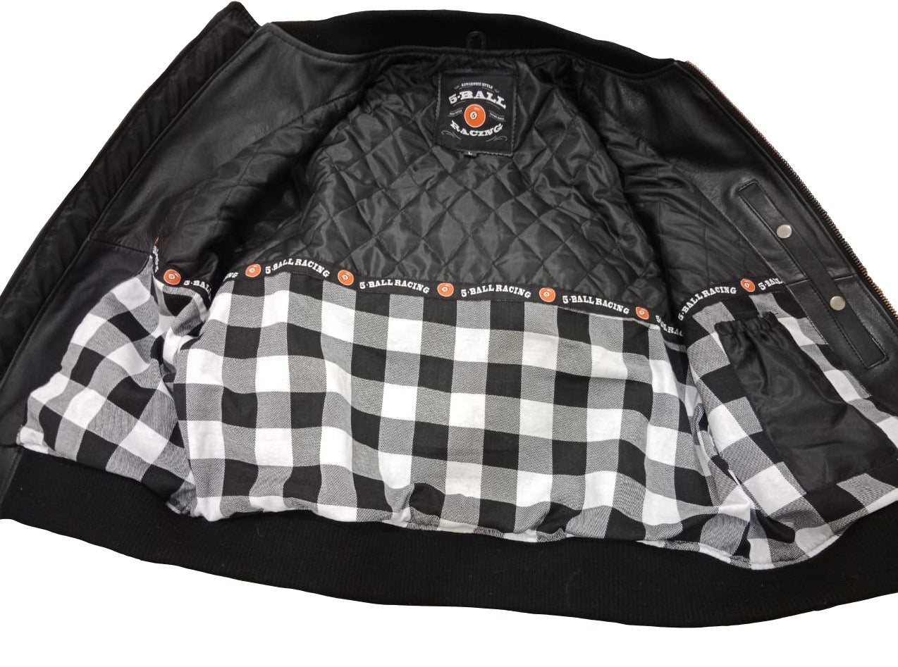 Hard Ball Vest – 5 Ball Leathers