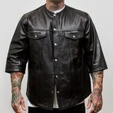 Jak Shirt 5/8 Sleeve leather