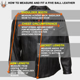 Jak Leather 5/8 Shirt